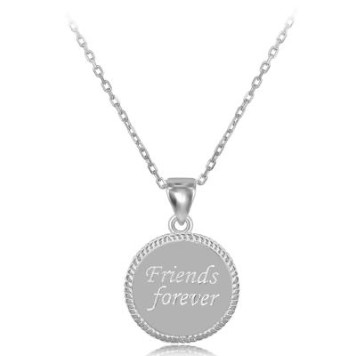 14K Yellow Gold Reversible My Sister Friends Forever Pendant Charm Necklace  Love: 16463185805363